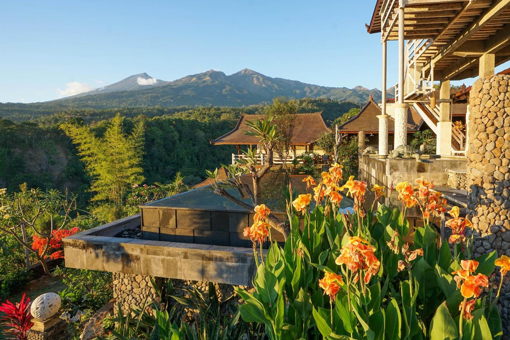 Rinjani Lodge Senaru Exterior foto